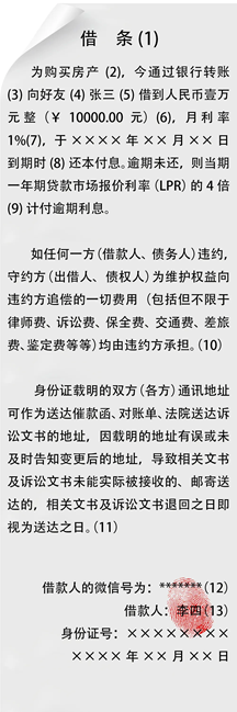 有借條為啥還輸了官司？法官為你詳解借條中的12個陷阱（附借條范本）